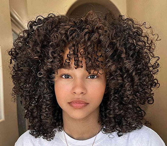 wet curls